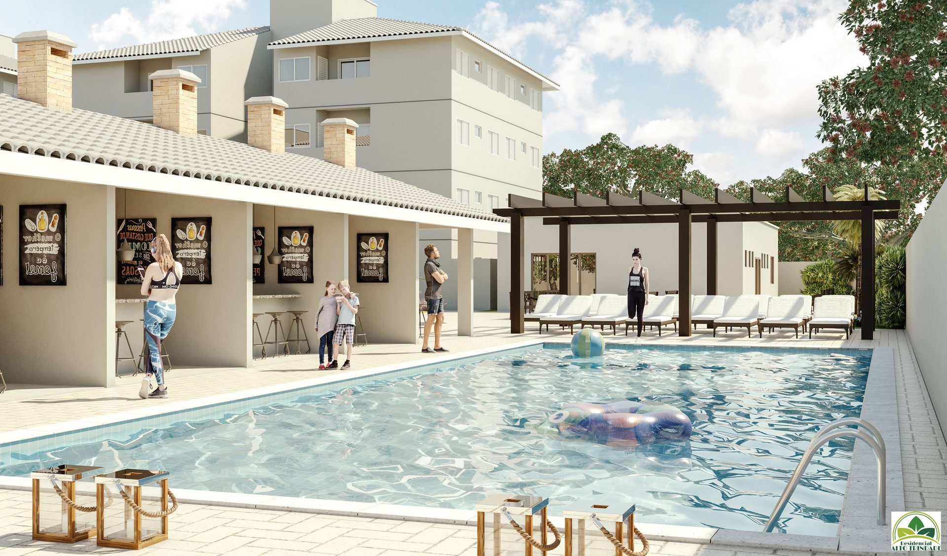 Alto Trindade — Piscina