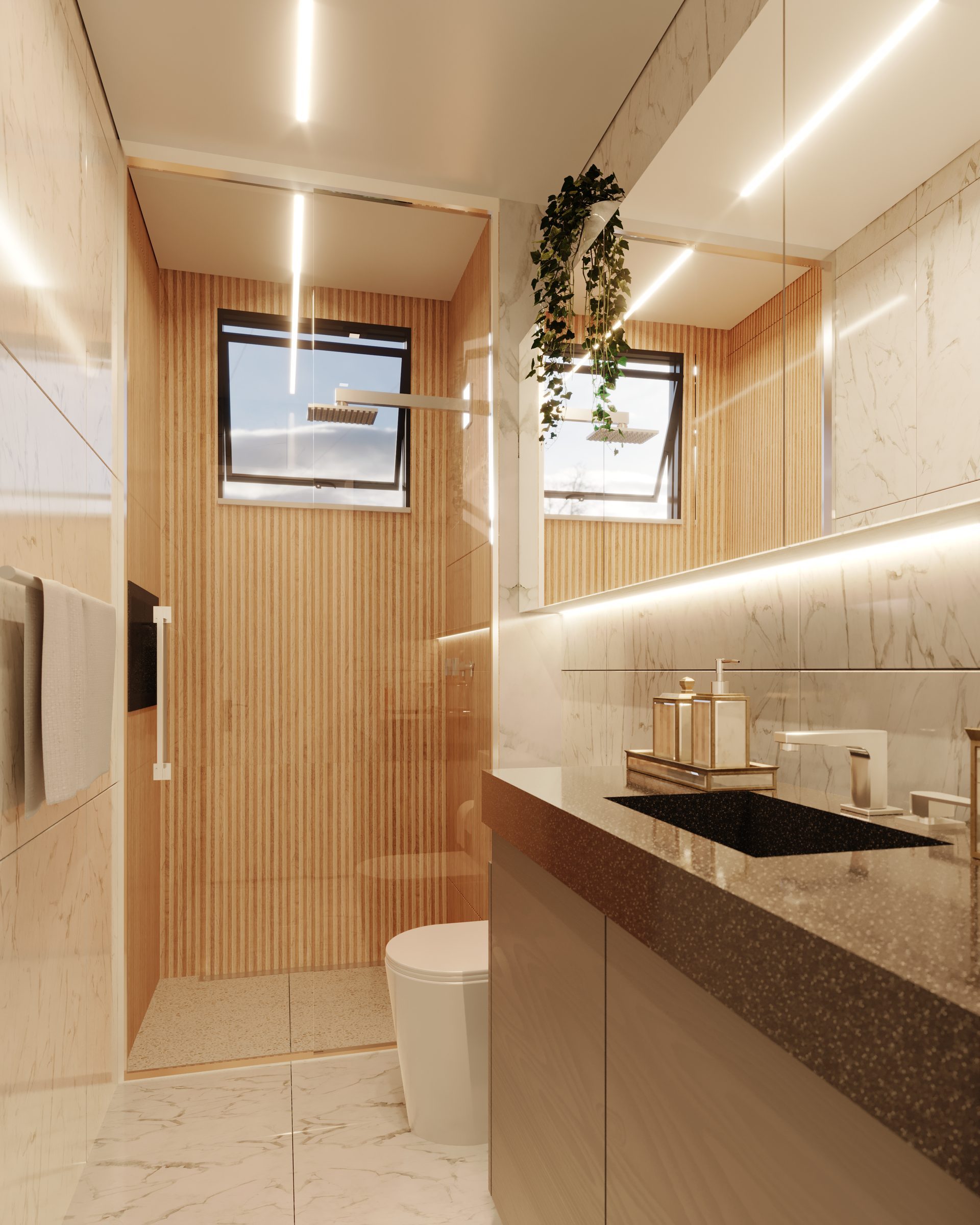 Principado — Banheiro Social