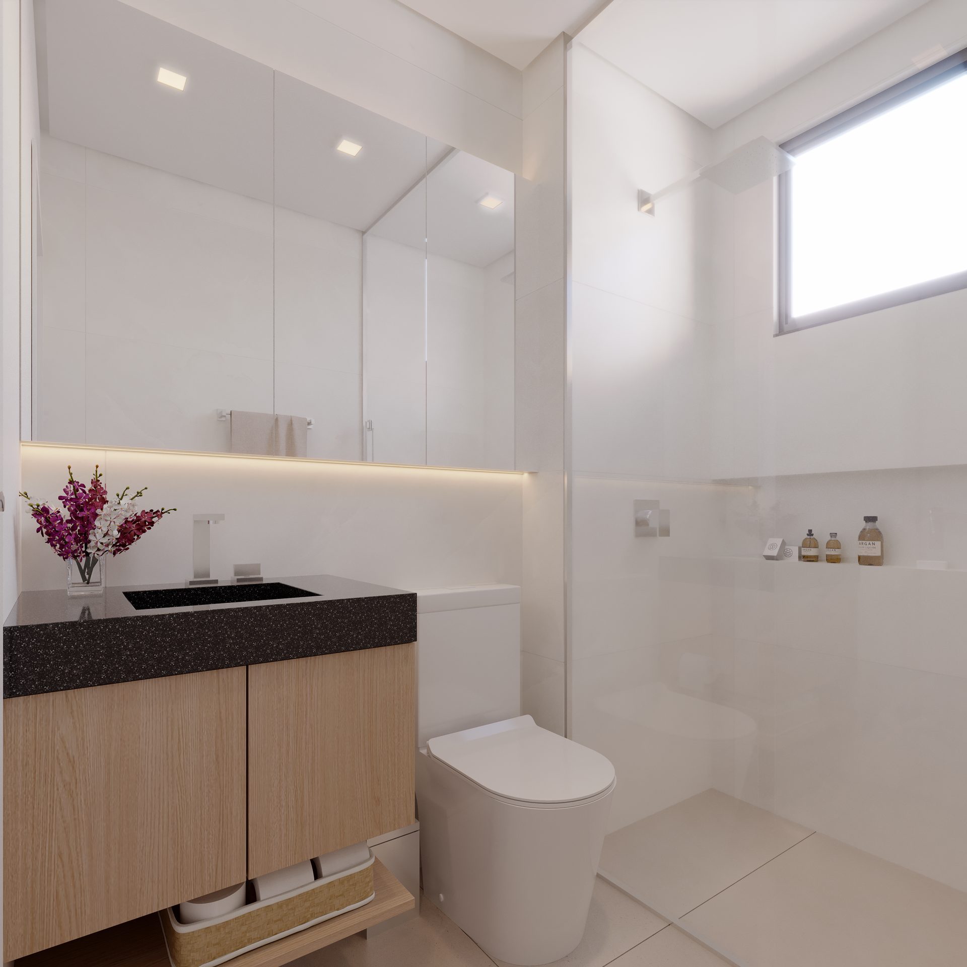 Principado — Banheiro Suíte Apto 2