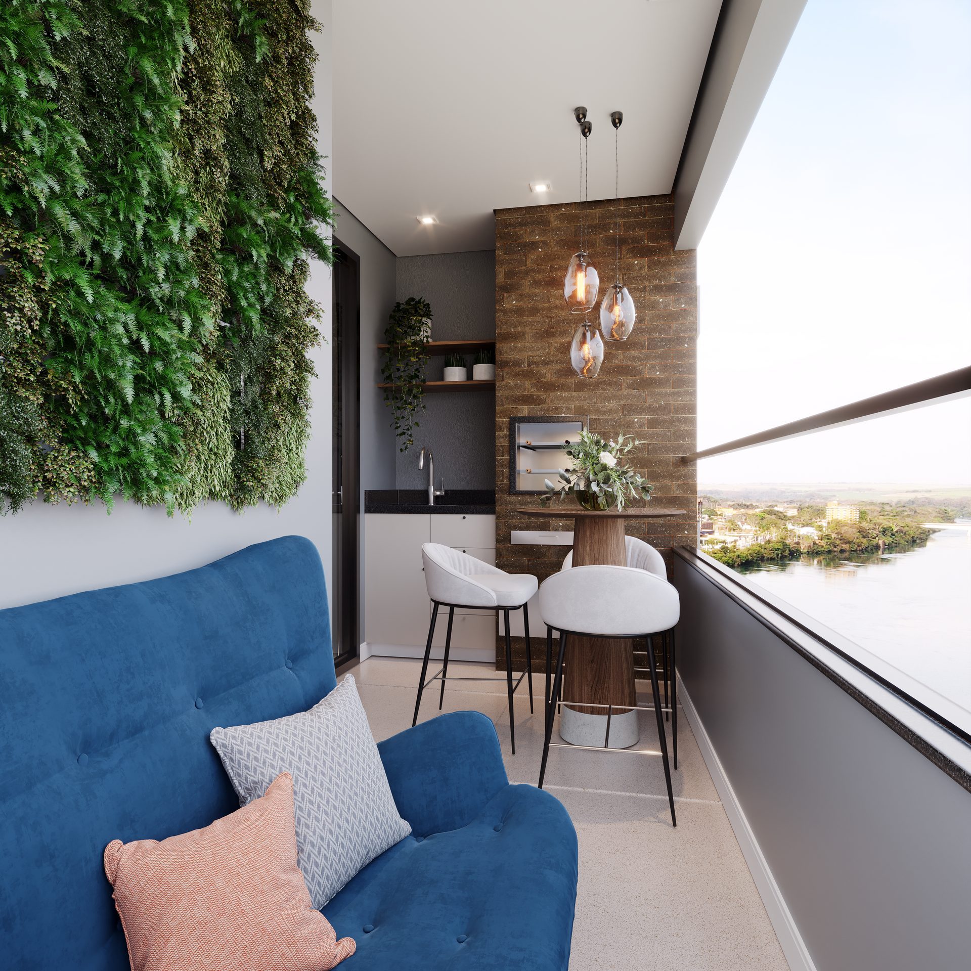 Principado — Varanda Apto 2